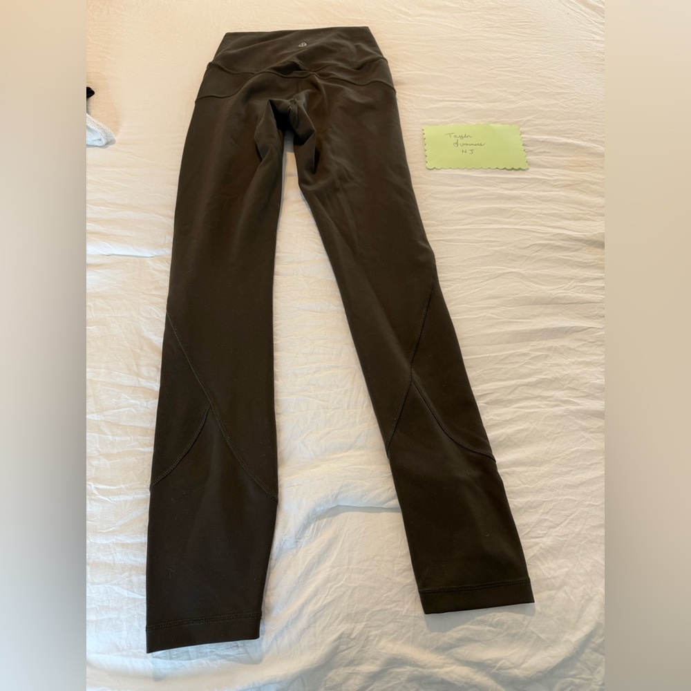 Lululemon olive green size 2 leggings